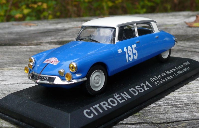 DS21 Rallye de Monte-Carlo 1966 Toivonen (MCW)